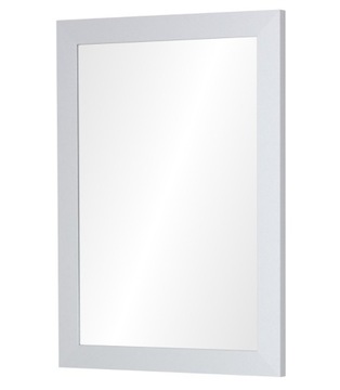 Lustro w ramie klejonej PREMIUM 80x80 ALUMINIUM