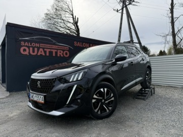 Peugeot 2008 II SUV 1.5 BlueHDi 130KM 2021 Peugeot 2008 GT. Skóra. Virtualny kokpit. Ledy.