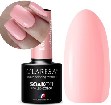 CLARESA LAKIER HYBRYDOWY PASTELOWY LOLLIPOP 3