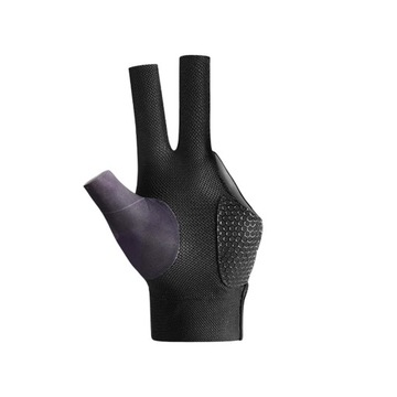 Pool Cue Mitts Rękawiczki z trzema palcami na lewą