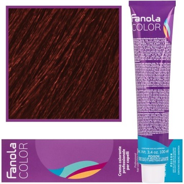 Farba do włosów FANOLA 100ml kolor 5,46