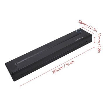 ПОРТАТИВНЫЙ ТЕРМОПРИНТЕР BLUETOOTH ДЛЯ ТАТУ-ДОКУМЕНТОВ А4