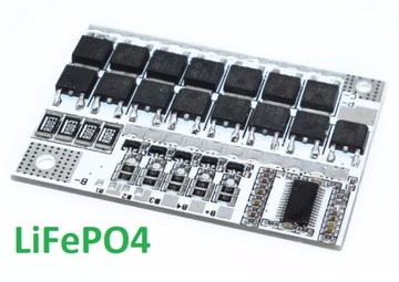 Модуль BMS Универсальный балансир LiFePO4 5S 18В 100А ток баланса 50мА/0005