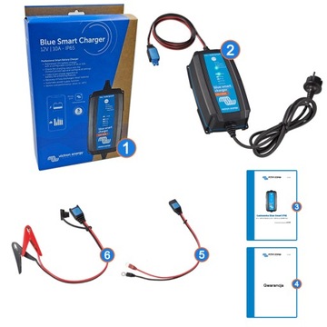Ładowarka prostownik samochodowy Victron Energy 12V 10A IP65 Bluetooth