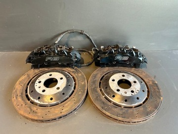 AUDI R8 4S ZACISKI HAMULCOWE PRZÓD TARCZE KPL BREMBO