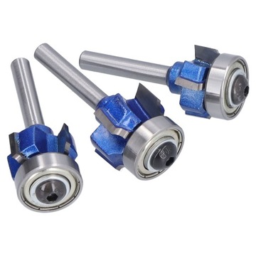 3шт круглая угловая фреза по дереву