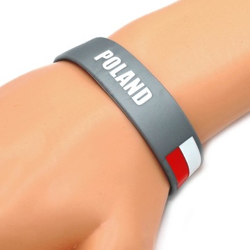 СИЛИКОНОВЫЙ БРАСЛЕТ ПОЛЬША ПОЛЬСКИЙ ФЛАГ