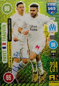 FIFA 365 2021 FANS CLUB 252 OLYMPIQUE MARSEILLE