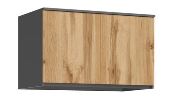 ШКАФ 90СМ MONIA 2D2SZ + ГРАФИТОВЫЙ ВЕРХНИЙ WOTAN