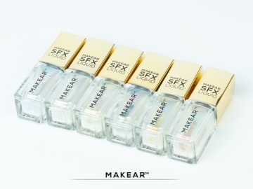 MAKEAR Bright Prism 04 Жидкая пудра с кисточкой