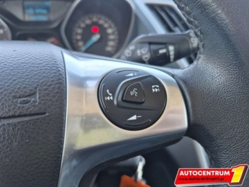 Ford C-MAX II Minivan 1.0 EcoBoost 100KM 2014 Ford C-MAX Czujniki Parkowania Klimatyzacja Grzane Fotele Pelen Serwis, zdjęcie 24
