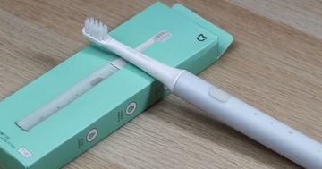 Белая электрическая зубная щетка Mi Mija T100 - 30 дней автономной работы