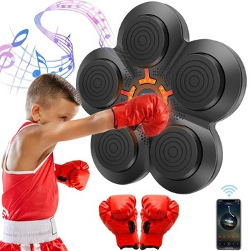 TRENINGOWA BOKSERSKA TARCZA MUSIC BLUETOOTH BOXING MACHINE NA ŚCIANA ZESTAW