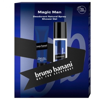 Bruno Banani Magic Man zestaw kosmetyków dezodorant + żel pod prysznic