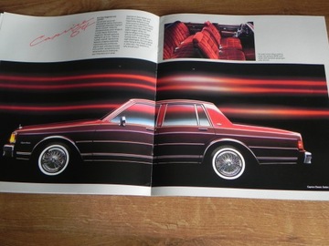 Chevrolet Caprice Monte Carlo Camaro Corvette Chevette - 1984 - США