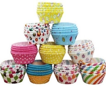 ЧАШКИ ДЛЯ МАФФИНОВ, СИЛИКОНОВЫЕ, разноцветные ЧАШКИ ДЛЯ МАФИНОВ, 6 шт.