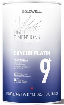 GOLDWELL ROZJAŚNIACZ OXYCUR PLATIN 9+ LIGHT 500g