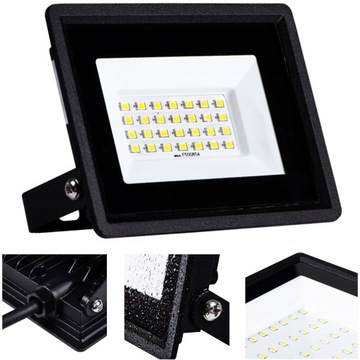 Halogen NAŚWIETLACZ Reflektor PROJEKTOR LED 20W 4000K 1700lm GRUN NV