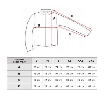 Куртка из софтшелла полицейского темно-синего цвета POLICE