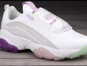 Buty damskie sportowe Fila LOLIGO CB WMN WHITE-FAIR ORCHID