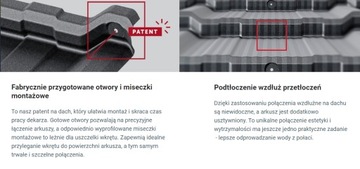 Модульная металлочерепица BUDMAT COMO D-MATT
