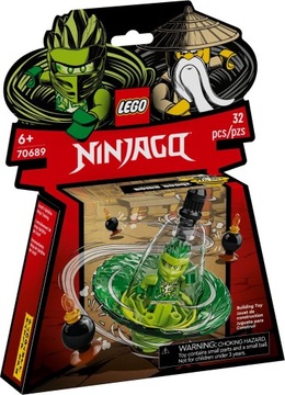 LEGO Ninjago Szkolenie wojownika Spinjitzu Lloyda 70689