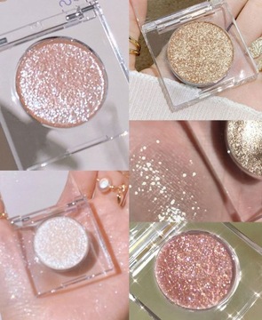 Gorgeous Glitter Eyeshadow Earth Tones Long L