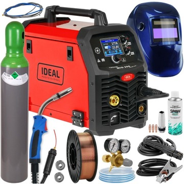 Półautomat spawalniczy IDEAL TECNO MIG 200 PULSE 4X4 Synergia MMA TIG 200A