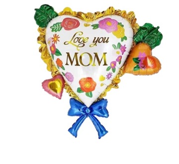 BALON KOCHAM CIE MAMO LOVE YOU MOM 82x81cm
