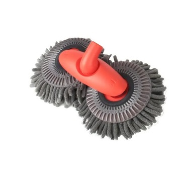 Роторная швабра с мягкой насадкой из синели для мытья автомобиля и дома