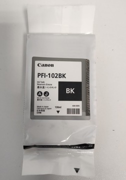 Tusz CANON PFI-102BK Black 130ml 0894B001 Oryginał