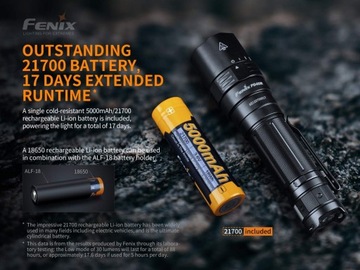 Fenix ​​PD40R V2.0 3000 ТОП многофункциональный фонарь