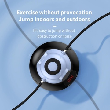 Цифровой музыкальный счетчик Jump Rope для взрослых