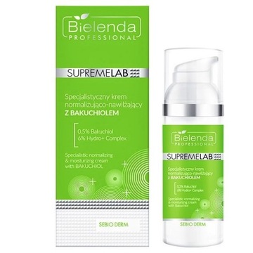 BIELENDA SupremeLab SEBIO DERM krem z BAKUCHIOLEM