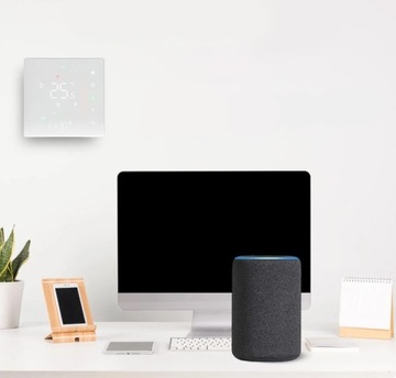 КОМНАТНЫЙ ТЕРМОСТАТ WIFI TUYA ДЛЯ БЕСПРОВОДНОГО КОТЛА ДЛЯ КОНТРОЛЛЕРА ПЕЧИ