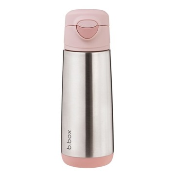 b.box Butelka termiczna 500ml bidon dla dzieci z ustnikiem 12m+ Blush Crush