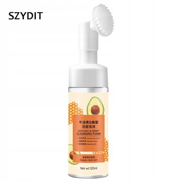 Средство для снятия макияжа против прыщей с кисточкой.