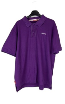 Slazenger Fioletowa Koszulka Polo XL 42