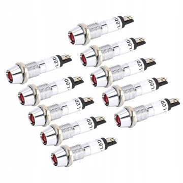 10 sztuk DC 12V lampka kontrolna lampka