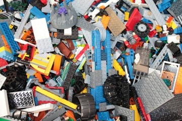 LEGO - KLOCKI NA WAGĘ - MIX 1 kg oryginalnych elementów