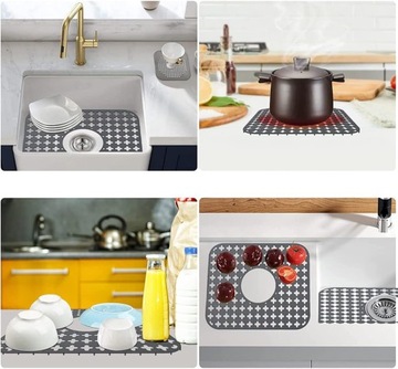 Коврик для раковины Orphaned Силиконовый коврик для раковины Коврик для раковины