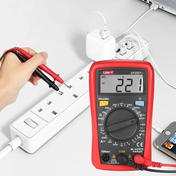 ПРОФЕССИОНАЛЬНЫЙ ЦИФРОВОЙ МУЛЬТИМЕТР ТОКА С ЖК-дисплеем