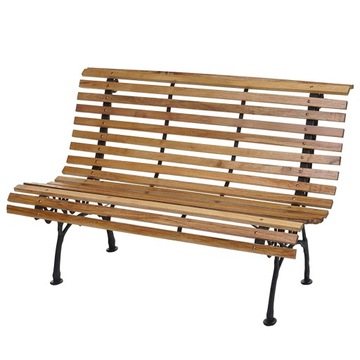 ŁAWKA OGRODOWA ŁAWECZKA DREWNIANA PARKOWA 150x70x81 cm