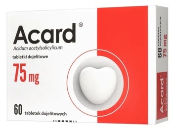 Acard 75mg, 60 tabletek