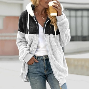 Hooded Loose Jacket Women Casual Oversized New Aut