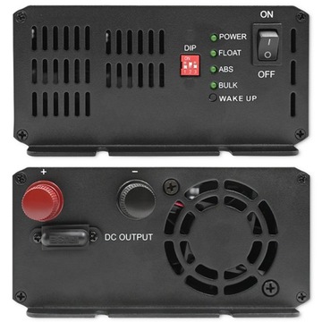 Qoltec Inteligentna ładowarka do akumulatorów LiFePO4 AGM GEL SLA 20A 24V