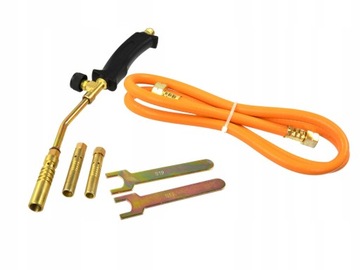 ГАЗОВАЯ КРОВЕЛЬНАЯ ГОРЕЛКА ДЛЯ ПАЙКИ, 3 НАСАДКИ