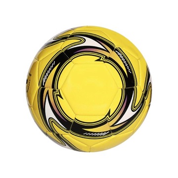 Футбольная легкая искусственная кожа 8-дюймовые прочные игрушки Официальный размер желтого цвета