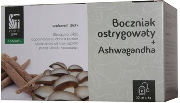 Boczniak Ostrygowaty + Ashwagandha - układ nerwowy