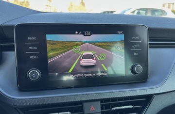 Skoda Scala Hatchback 1.0 TSI 110KM 2021 Skoda Scala Ambition 1.0 TSI 110KM DSG Salon PL F, zdjęcie 16